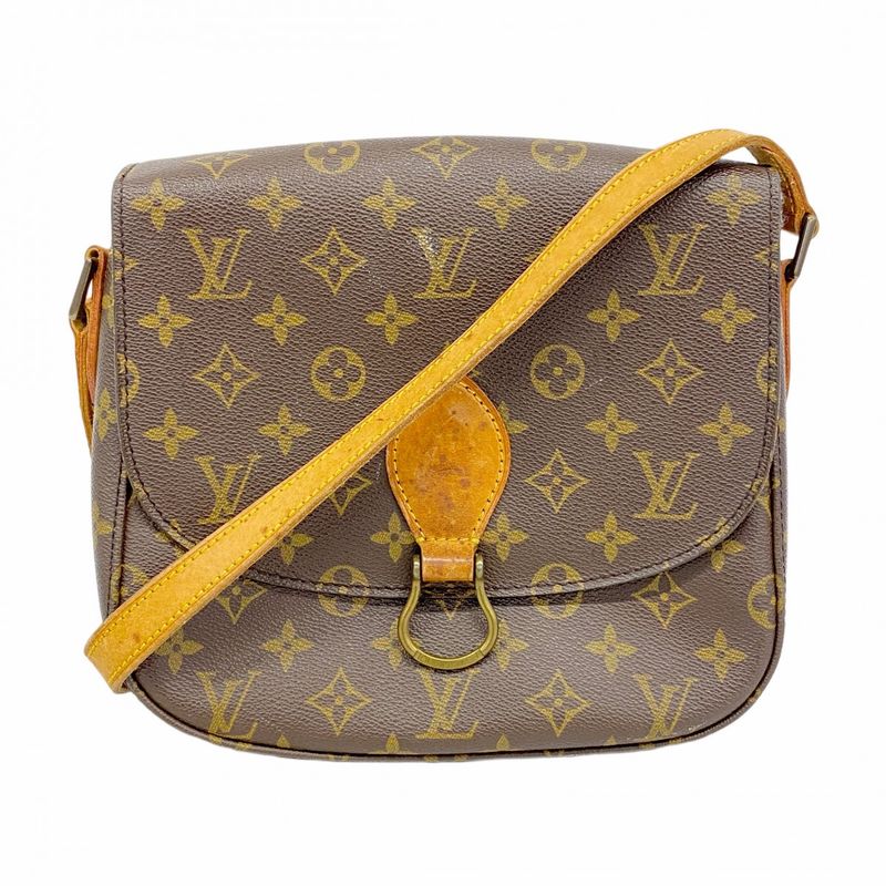 Louis Vuitton Shoulder Bag Monogram Saint-cloud GM M51242 Brown Ladies