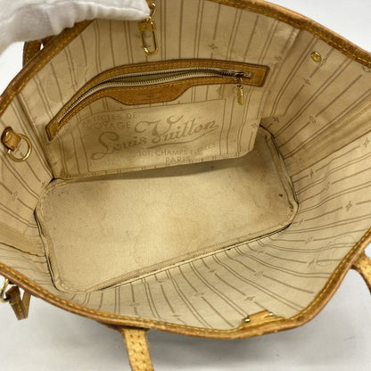 Louis Vuitton Tote Bag Damier Azure Neverfull PM N51110 White Ladies