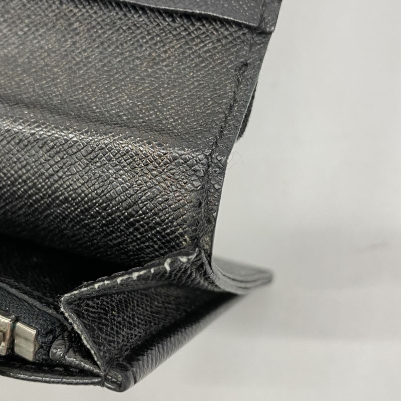 Louis Vuitton Damier Graphite Portefeuille Blazer N62665 Black Men's Long Wallet