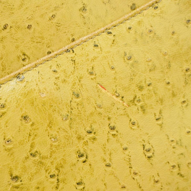 Christian Dior Shoulder Bag Double Saddle Bag Leather Green Gold Hardware Women