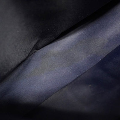 Christian Dior Shoulder Bag Trotter Street Chic Canvas Navy Brown Gold Hardware