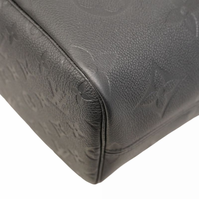 Louis Vuitton Monogram Empreinte Neverfull MM M45685 Noir Black Women