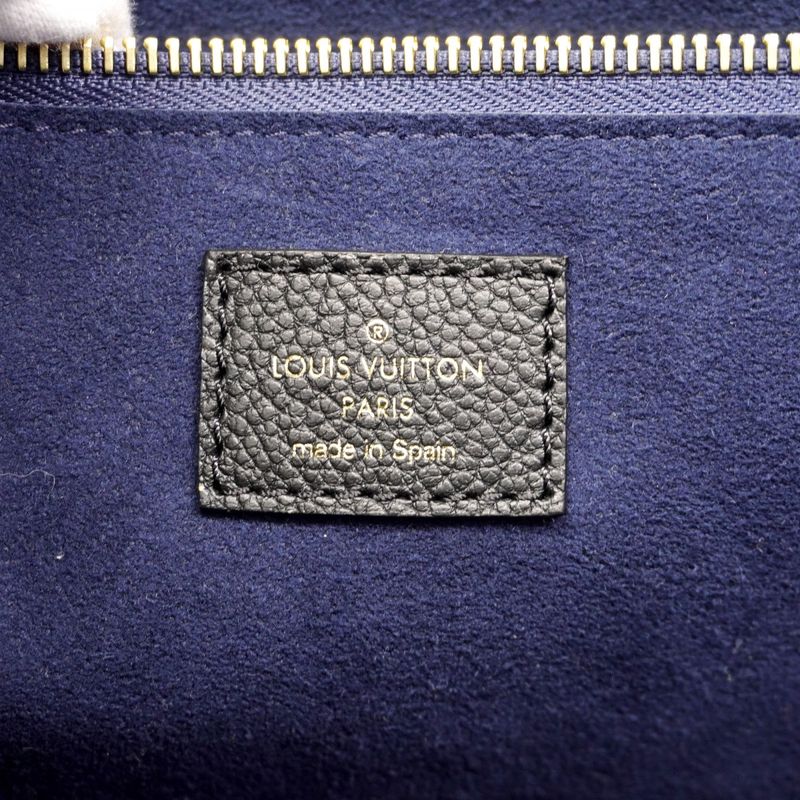 Louis Vuitton Monogram Empreinte Neverfull MM M45685 Noir Black Women