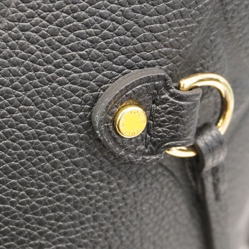 Louis Vuitton Monogram Empreinte Neverfull MM M45685 Noir Black Women