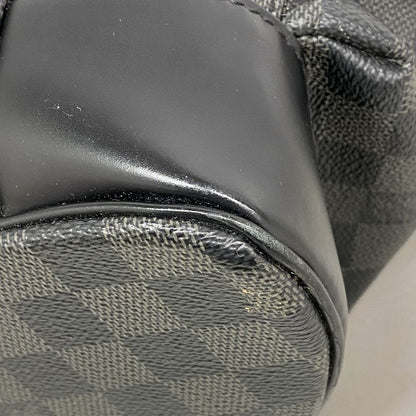 Louis Vuitton Backpack Daypack Damier Graphite Christopher N41379 Black Gray