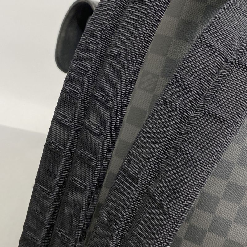 Louis Vuitton Backpack Daypack Damier Graphite Christopher N41379 Black Gray