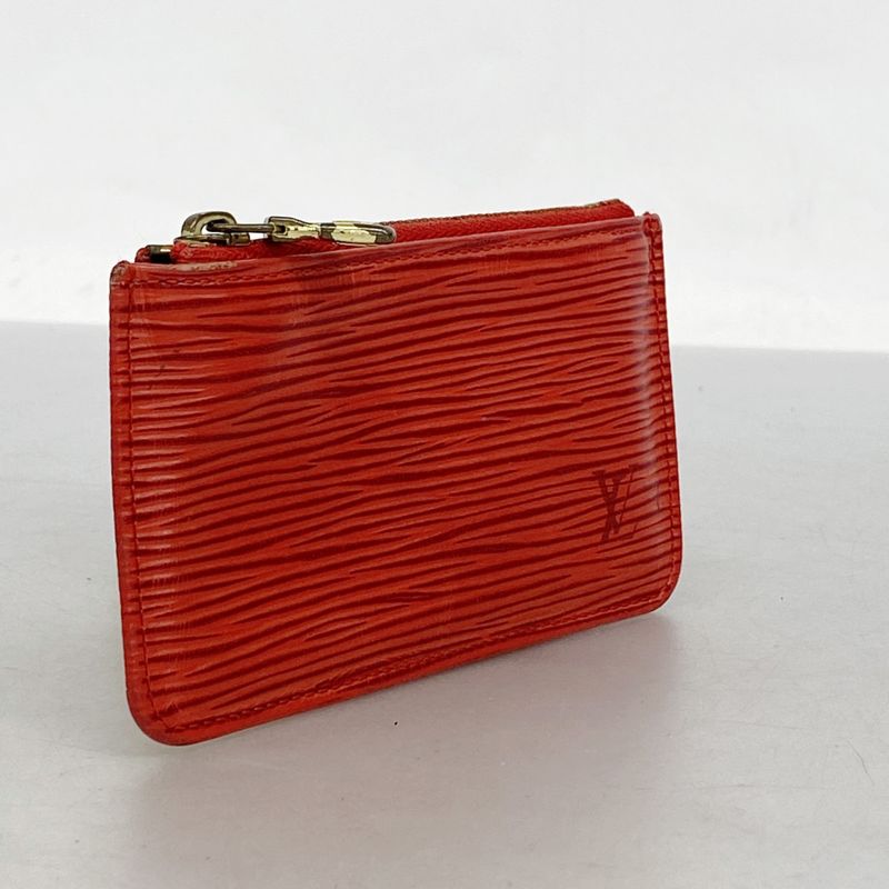 Louis Vuitton Coin Case Epi Pochette Cles M63807 Castilian Redmen Women Unisex