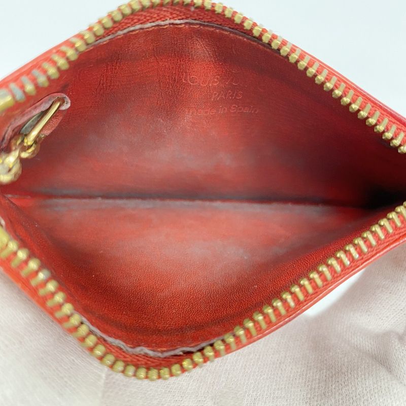 Louis Vuitton Coin Case Epi Pochette Cles M63807 Castilian Redmen Women Unisex
