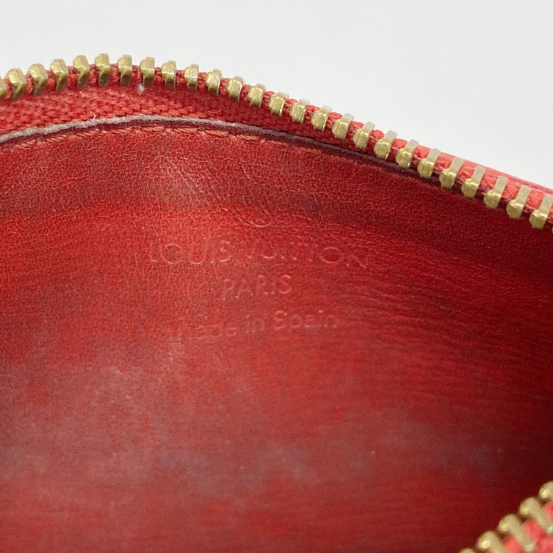 Louis Vuitton Coin Case Epi Pochette Cles M63807 Castilian Redmen Women Unisex