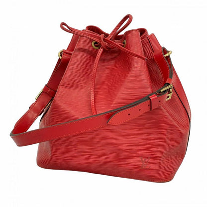 Louis Vuitton Shoulder Bag Epi Petite Noe M44107 Castilian Red Ladies