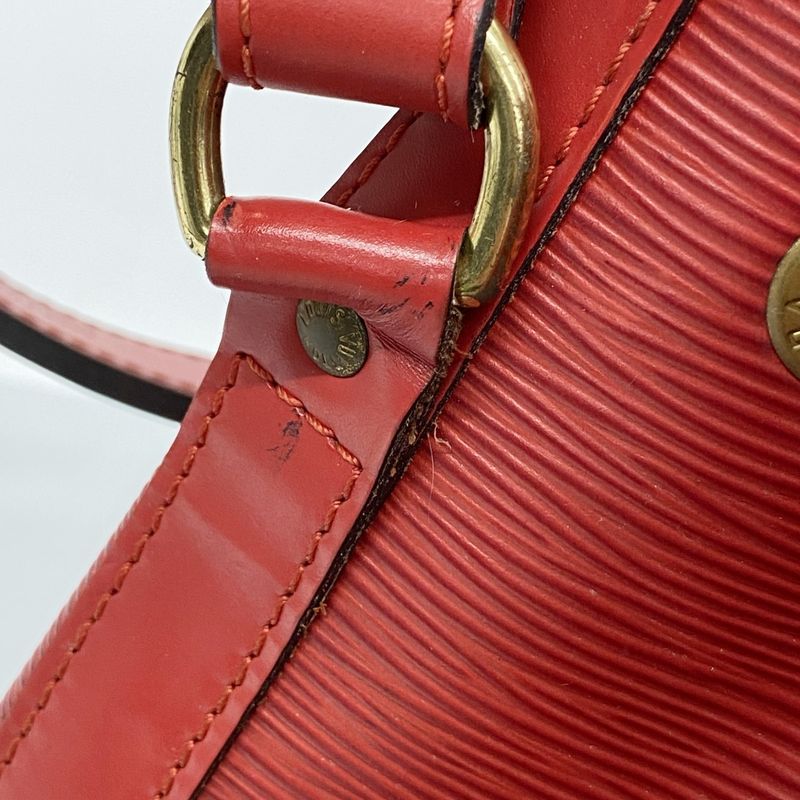 Louis Vuitton Shoulder Bag Epi Petite Noe M44107 Castilian Red Ladies