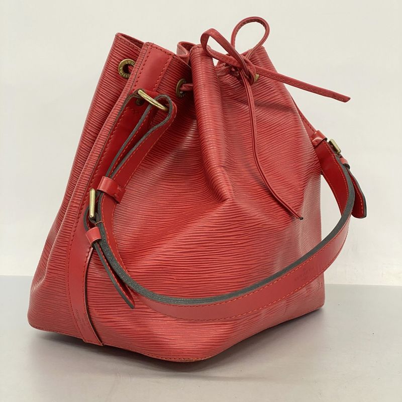 Louis Vuitton Shoulder Bag Epi Petite Noe M44107 Castilian Red Ladies