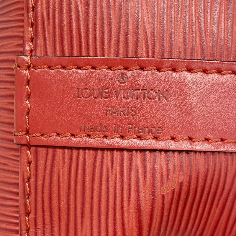 Louis Vuitton Shoulder Bag Epi Petite Noe M44107 Castilian Red Ladies
