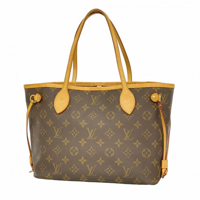 Louis Vuitton Tote Bag Monogram Neverfull PM M40155 Brown Ladies