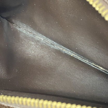 Louis Vuitton Long Wallet Damier Zippy Wallet N60015 Ebène Men Women Unisex