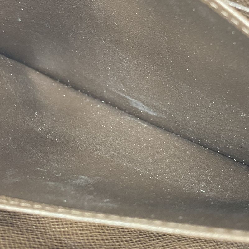 Louis Vuitton Long Wallet Damier Zippy Wallet N60015 Ebène Men Women Unisex