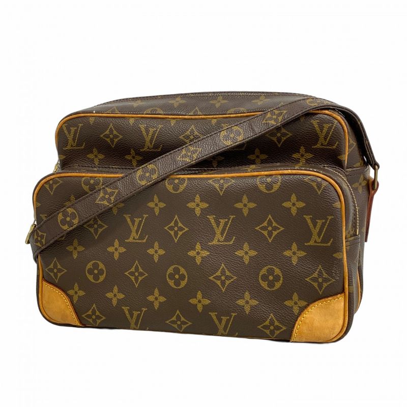 Louis Vuitton Shoulder Bag Monogram Nile M45244 Brown Ladies