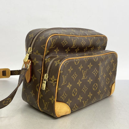 Louis Vuitton Shoulder Bag Monogram Nile M45244 Brown Ladies