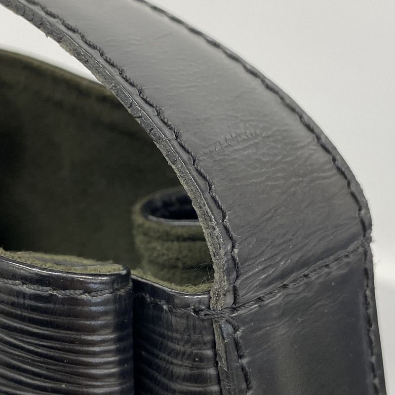 Louis Vuitton Shoulder Bag Epi Sac Depaul PM M80157 Noir Black Women