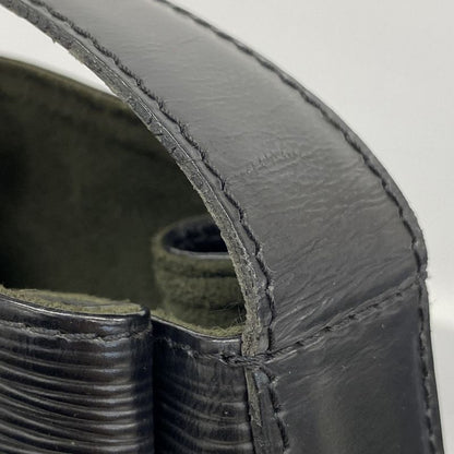 Louis Vuitton Shoulder Bag Epi Sac Depaul PM M80157 Noir Black Women