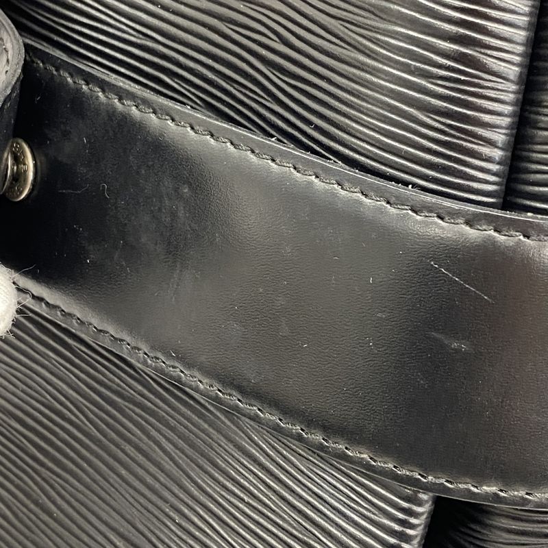 Louis Vuitton Shoulder Bag Epi Sac Depaul PM M80157 Noir Black Women