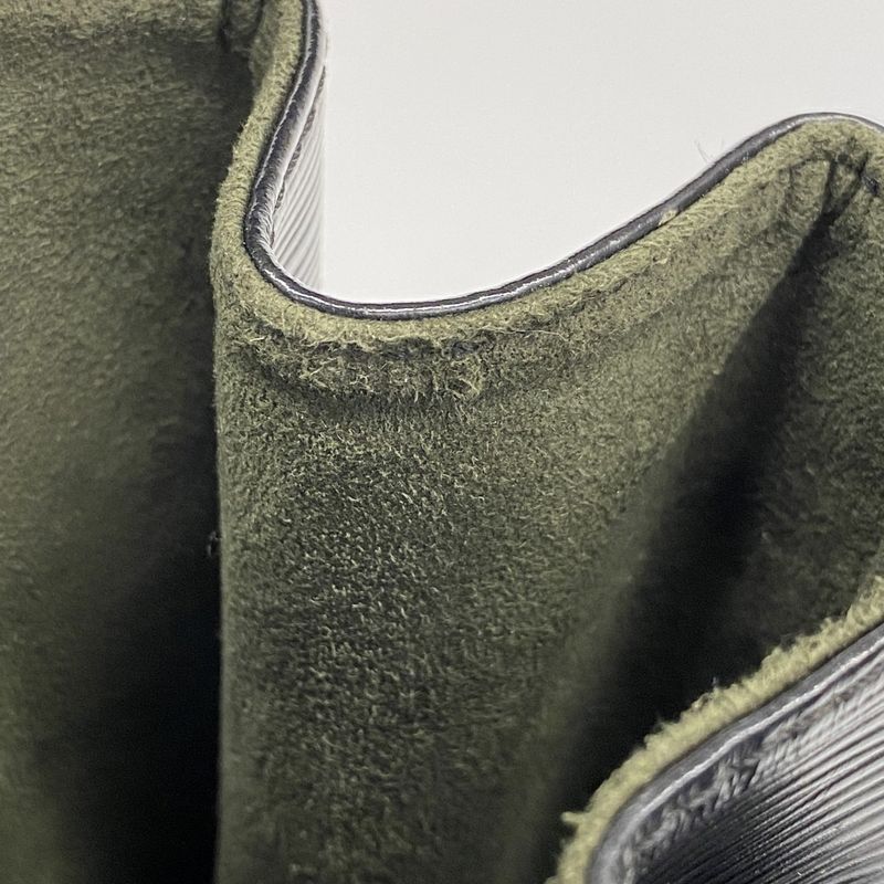 Louis Vuitton Shoulder Bag Epi Sac Depaul PM M80157 Noir Black Women