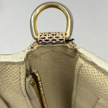 Louis Vuitton Damier Azure Portefeuille Antholite Long Wallet N63072 White