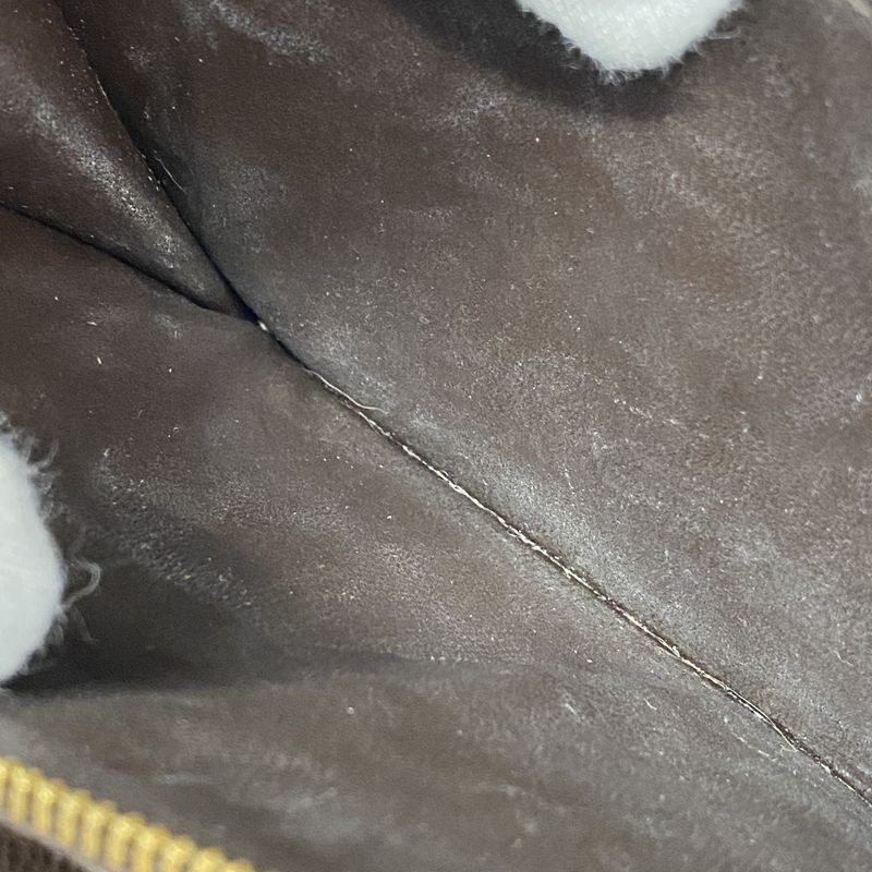 Louis Vuitton Damier Portefeuille Sistine N61747 Ebène Ladies Long Wallet