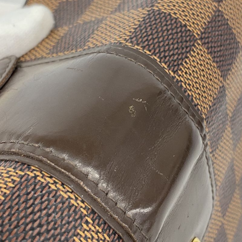 Louis Vuitton Damier Portefeuille Sistine N61747 Ebène Ladies Long Wallet