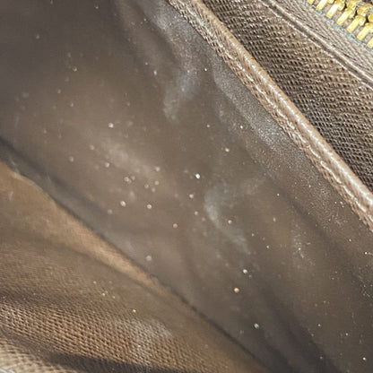 Louis Vuitton Damier Portefeuille Sistine N61747 Ebène Ladies Long Wallet