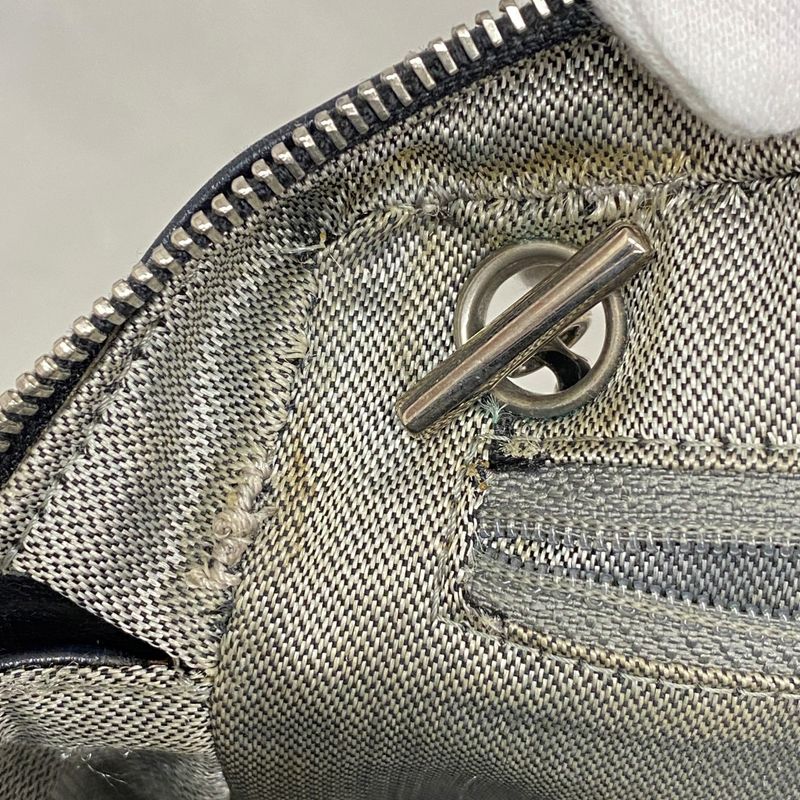 Chanel Shoulder Bag Mademoiselle Lambskin Silver Hardware Women