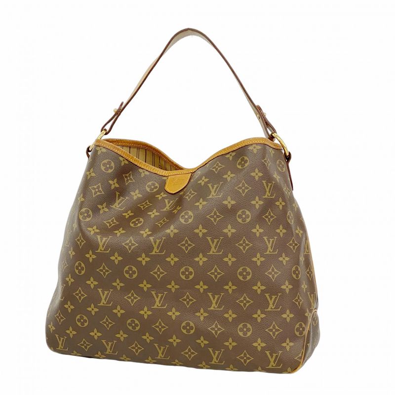 Louis Vuitton Shoulder Bag Monogram Delightful MM M50156 Brown Ladies