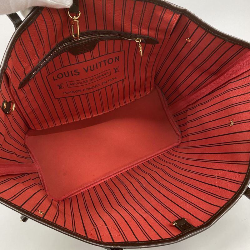 Louis Vuitton Tote Bag Damier Neverfull MM N40599 Ebene Womens