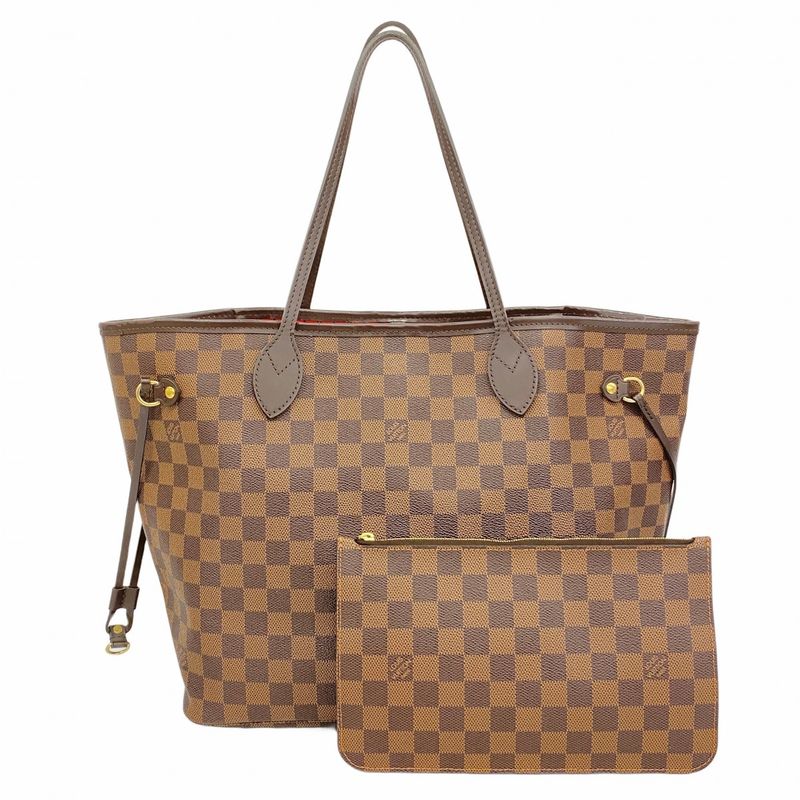 Louis Vuitton Tote Bag Damier Neverfull MM N40599 Ebene Womens
