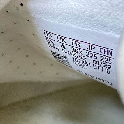 Gucci Sneakers 22.5 Women's Gazelle 707868 White X Navy X Red Adidas Removable