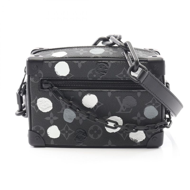 Louis Vuitton Shoulder Bag LV X Yk Mini Soft Trunk Monogram Eclipse M81936 PVC