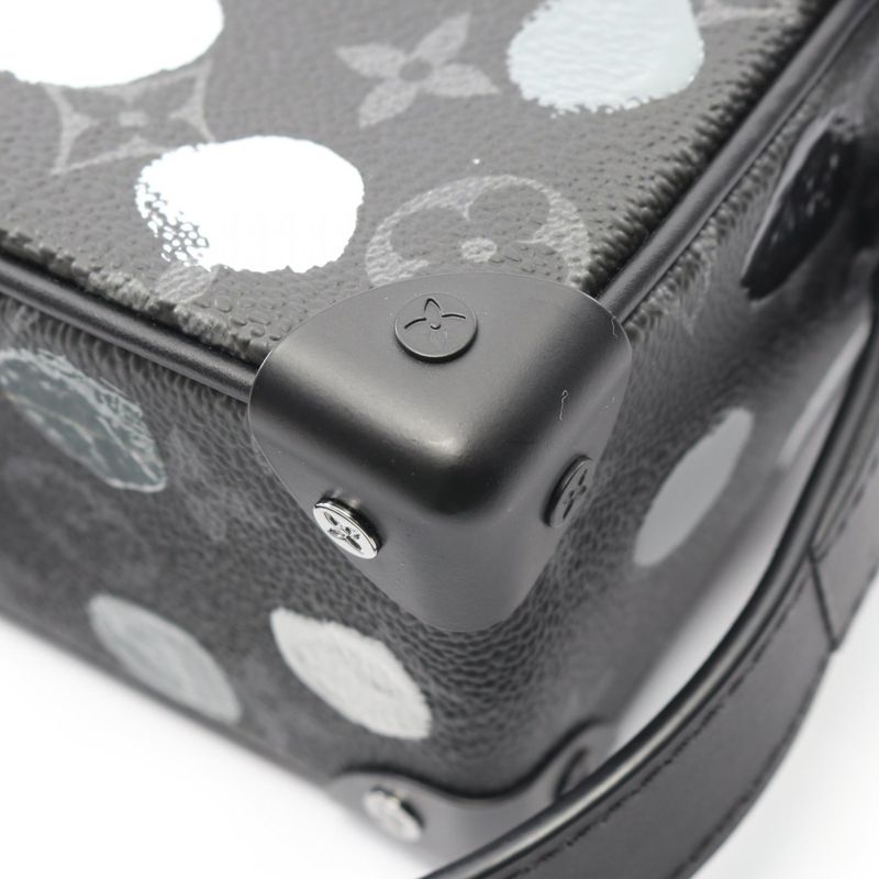 Louis Vuitton Shoulder Bag LV X Yk Mini Soft Trunk Monogram Eclipse M81936 PVC