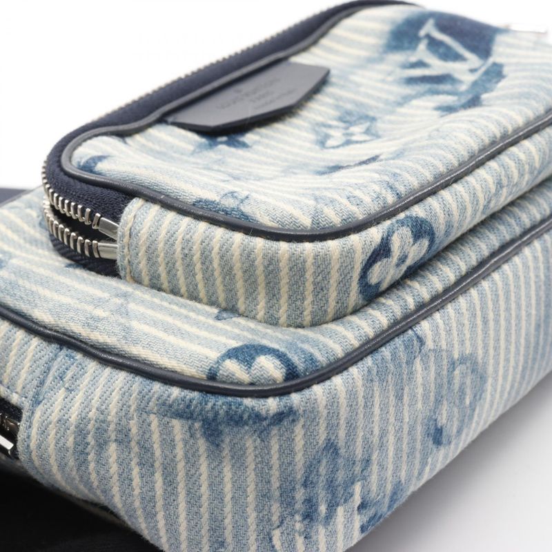 Louis Vuitton Waist Bag Body Bag Outdoor Pochette Hickory Stripe Water Color