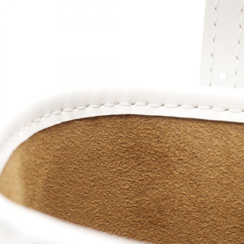 Louis Vuitton Handbag Nano Bucket Monogram M81489 White PVC Coated Canvas