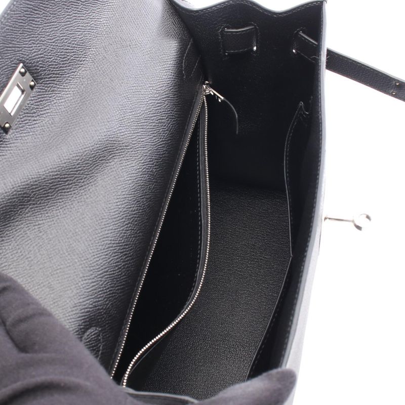 Hermes Handbag Kelly 32 Black Other Kelly 32 Black Women Used a