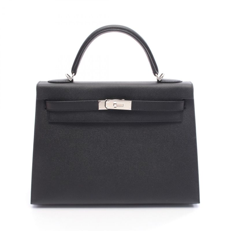 Hermes Handbag Kelly 32 Black Other Kelly 32 Black Women Used a