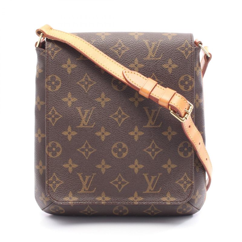 Louis Vuitton Shoulder Bag Musette Salsa Short Strap Monogram M51258 PVC Coated