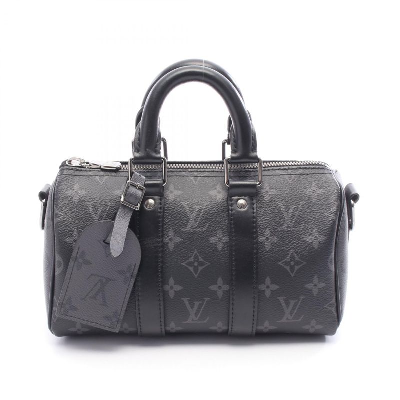 Louis Vuitton Handbag Keepall Bandouliere 25 Monogram Eclipse Reverse M46271