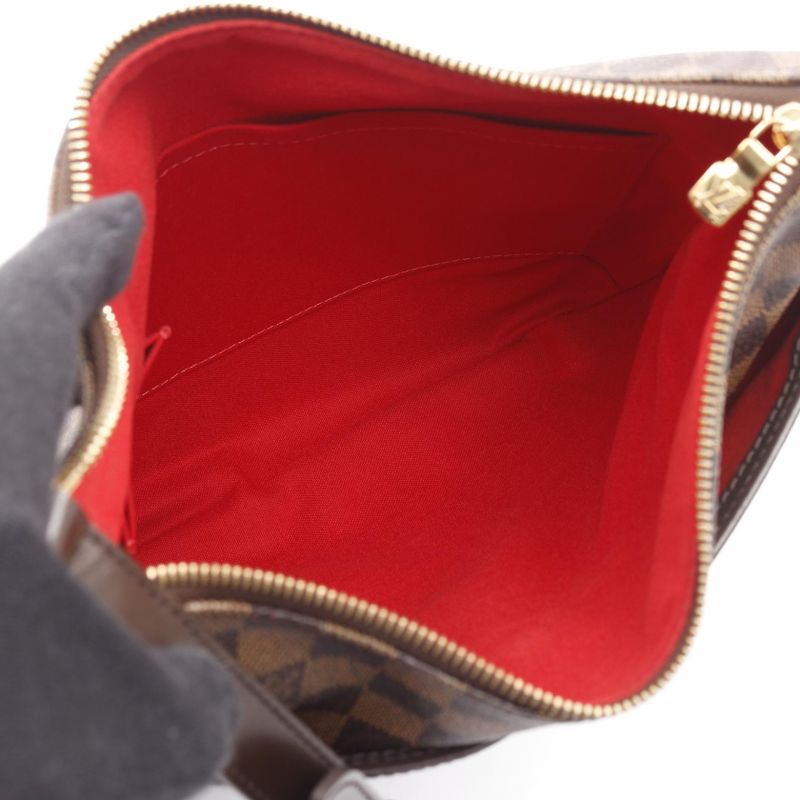 Louis Vuitton Shoulder Bag Bloomsbury PM Damier Ebene N42251 PVC Coated Canvas