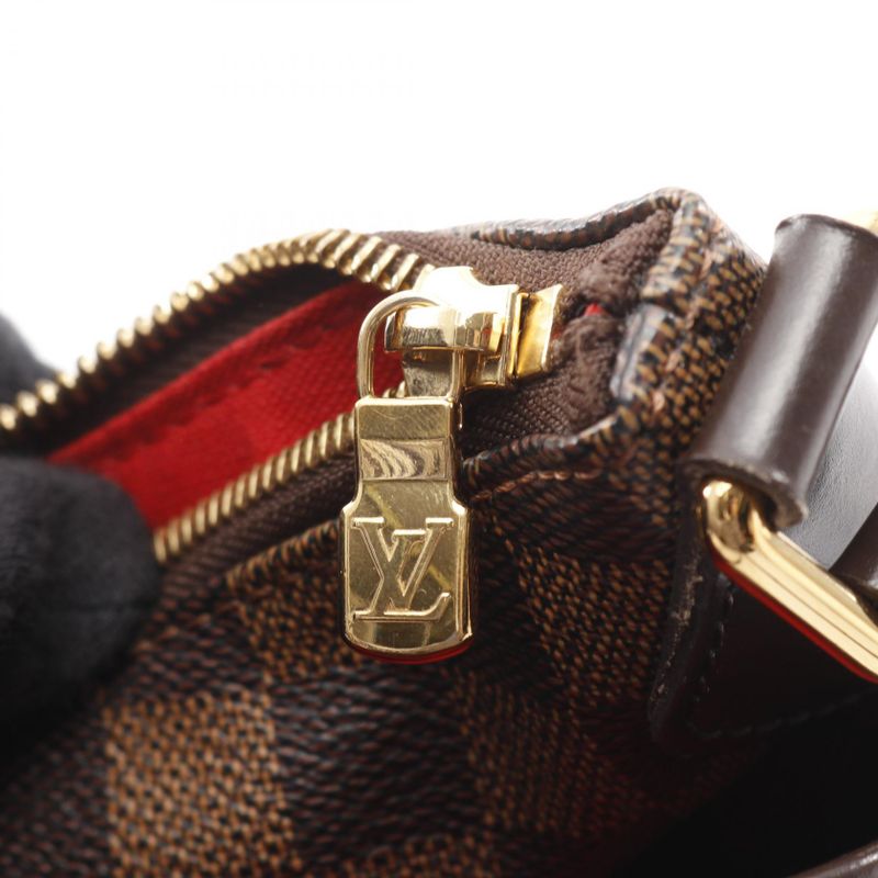 Louis Vuitton Shoulder Bag Bloomsbury PM Damier Ebene N42251 PVC Coated Canvas