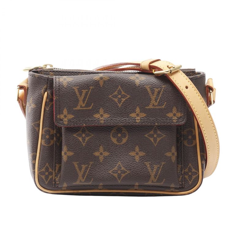 Louis Vuitton Shoulder Bag Vivacite PM Monogram M51165 PVC Coated Canvas