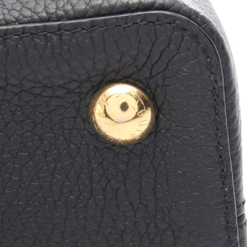 Louis Vuitton Handbag Capucines PM Parnacea Line Noir Black M54663 Black Other