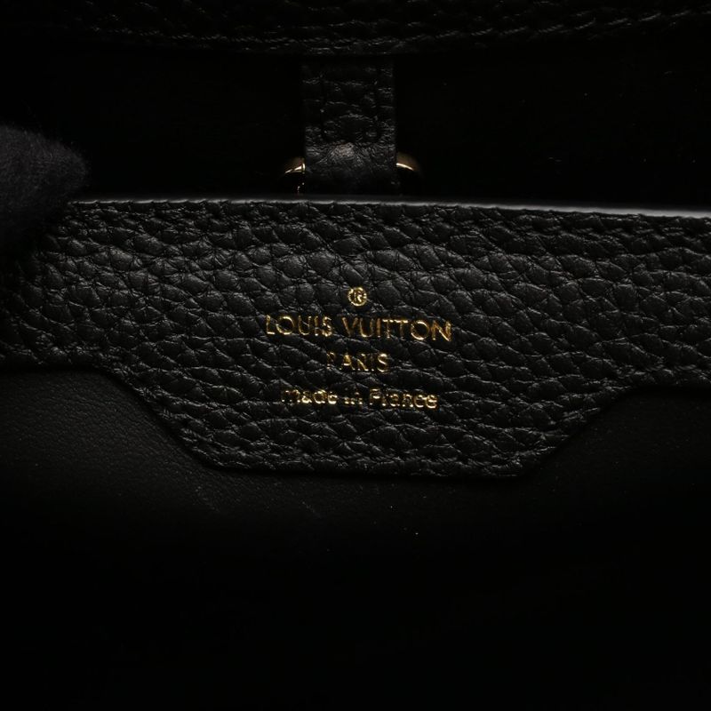 Louis Vuitton Handbag Capucines PM Parnacea Line Noir Black M54663 Black Other
