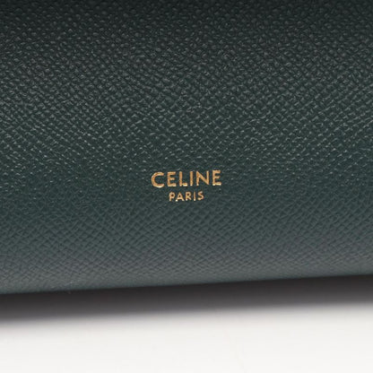 Celine Handbag Belt Bag Mini Belt Bag Mini Green Leather Belt Bag Nano Ladies