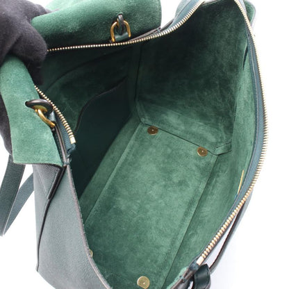 Celine Handbag Belt Bag Mini Belt Bag Mini Green Leather Belt Bag Nano Ladies